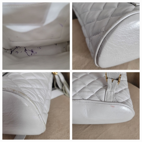 Leather quilted Bag - Picture 7 of 8